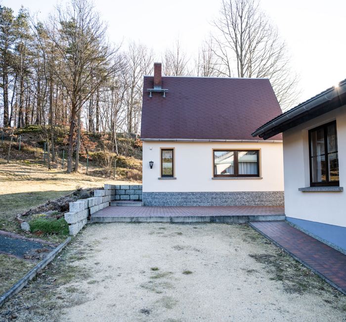 Das Ferienhaus mit Parkplatz